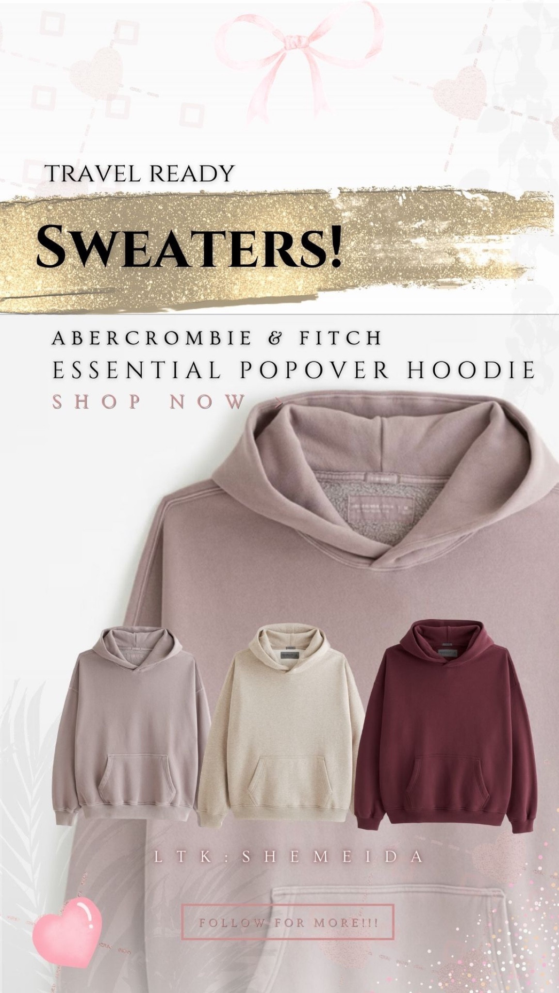 Trending Abercrombie and Fitch Essential Popover Hoodie.


#essentialshoodies #womenshoodies #hoodieoutfit #hoodie #sweaters #sweateroutfits #abercrombieandfitchsweater #abercrombie #abercrombieandfitch #falloutfit 

#LTKSeasonal #LTKHoliday #LTKtravel