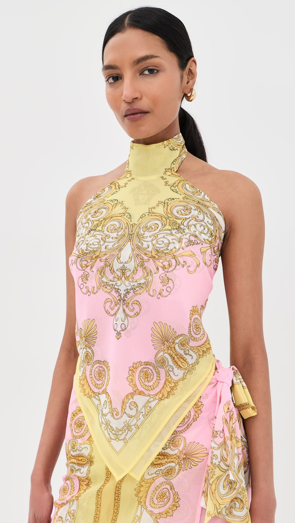 Versace Cover Up Printed Top | Shopbop | Shopbop