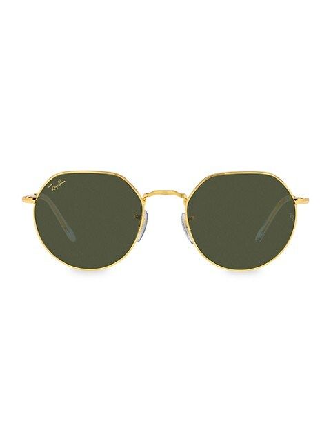 53MM Irregular Round Sunglasses | Saks Fifth Avenue