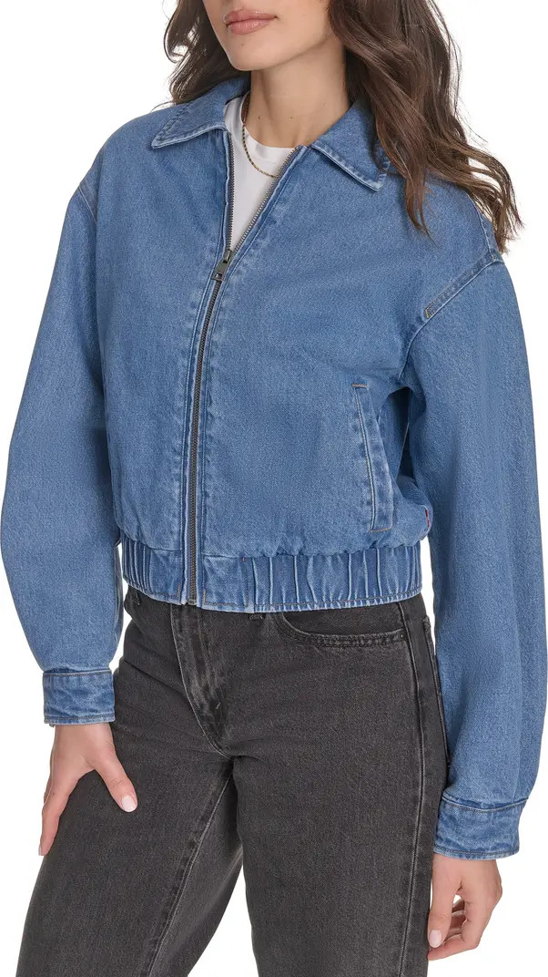 Denim Bomber Jacket | Nordstrom
