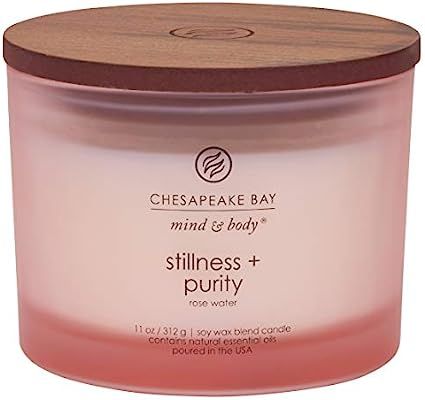 Chesapeake Bay Candle Scented Candle, Stillness + Purity (Rose Water), Coffee Table | Amazon (US)