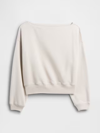 Oversized Boatneck Sweatshirt | Gap Factory