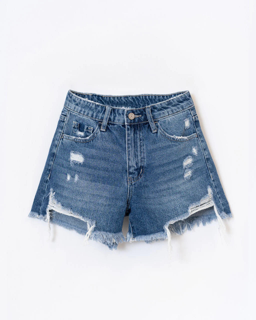 Dana High Rise Vintage Denim Shorts | VICI