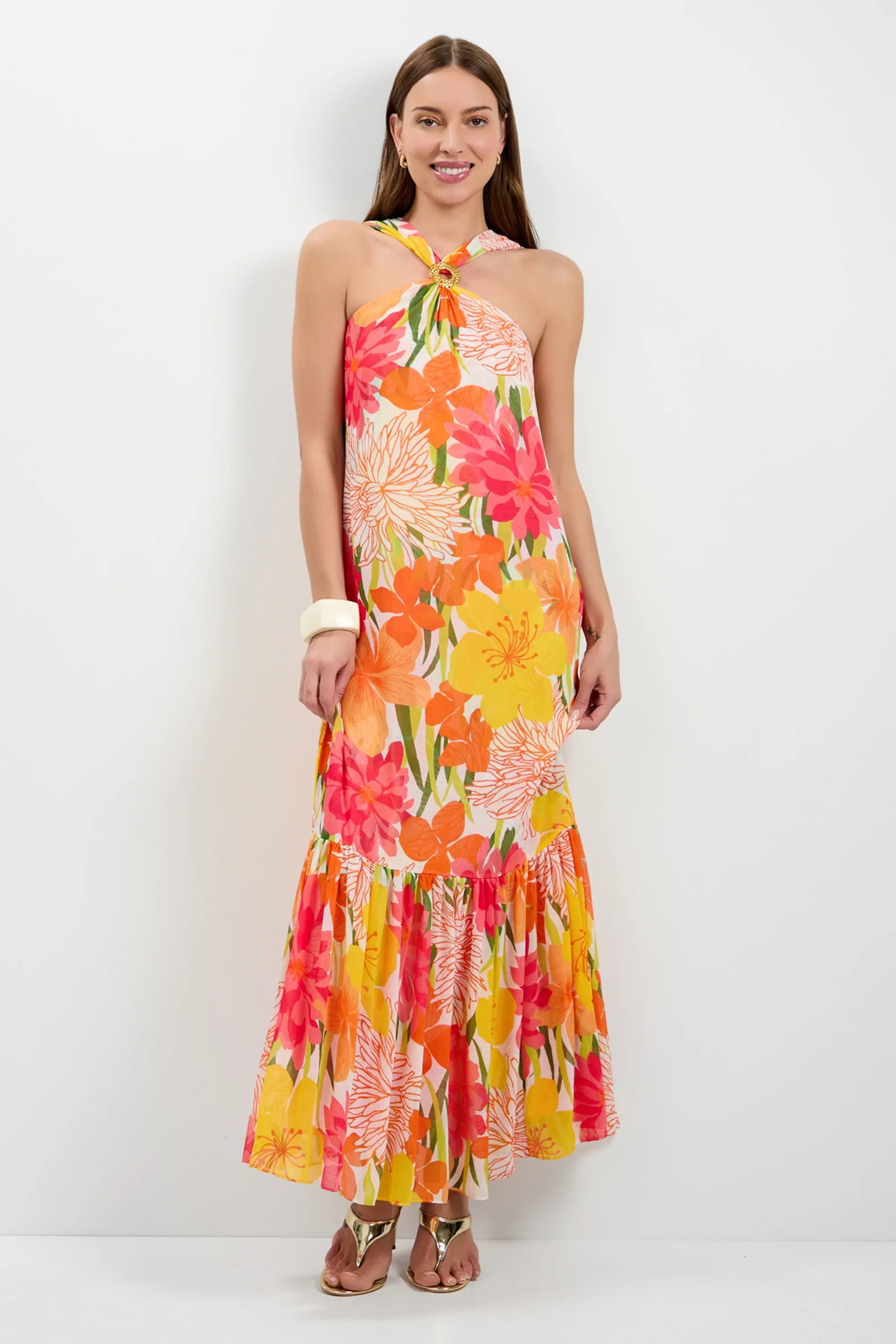 Navigli Sleeveless Maxi Dress | Trina Turk