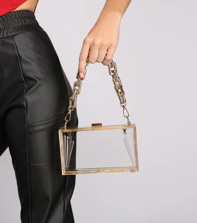 Clearly on Trend Box Crossbody | Windsor Stores