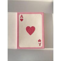 Diy Diamond Painting Kit - Ace Of Hearts Rhinestone Canvas 30x40 cm | Etsy (US)