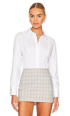 Lena Button Up Bodysuit
                    
                    L'Academie | Revolve Clothing (Global)