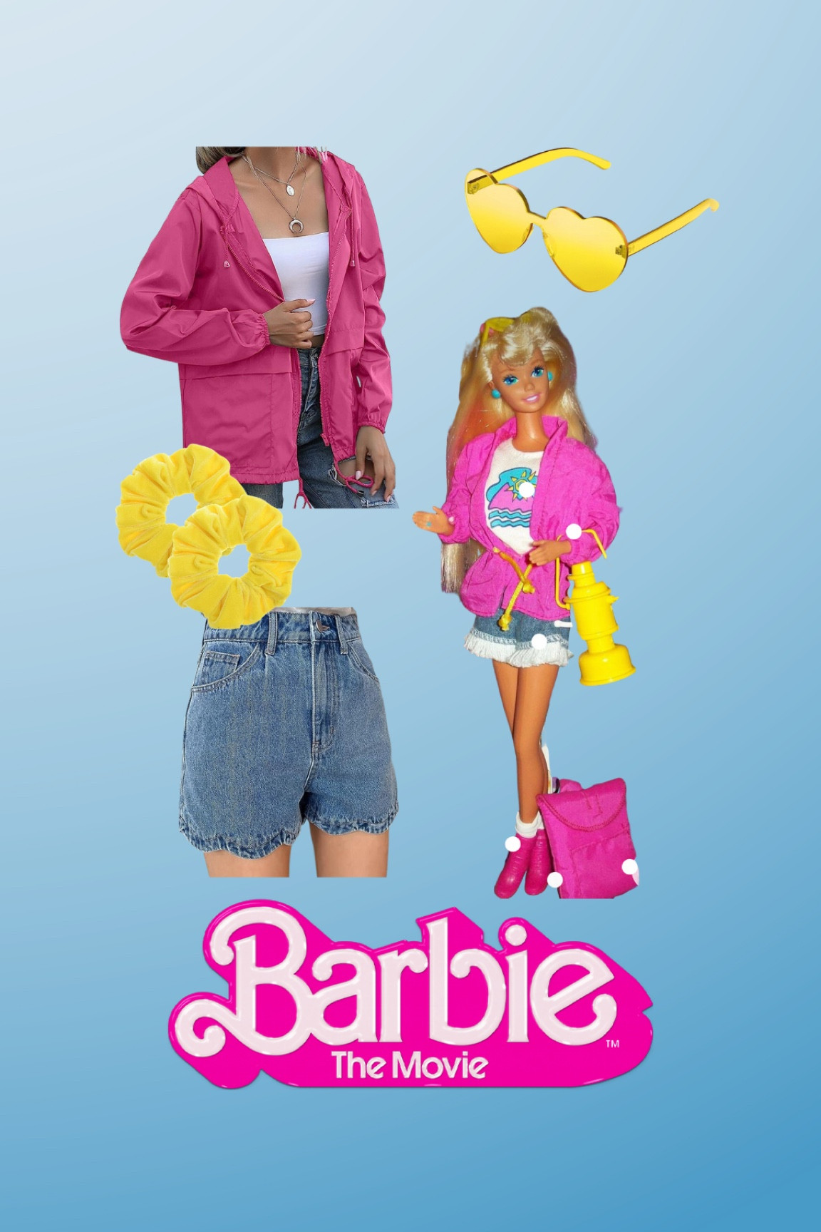 It’s Barbie season! 💖 What are you wearing to go see the new movie? 

Check out this look for less, inspired by a real Barbie doll look. 💞

#AmazonFinds #FoundItOnAmazon #BarbieLooksForLess #BarbieLooks #Barbiecore #TheBarbieMovie #Stripes #JeanShorts #RetroBarbie #EasyBarbieLooks #DIYBarbie #ScallopDenim #Denim #DenimShorts #VintageBarbie #YellowSunglasses #Scrunchie #PinkJacket #DIY 

#LTKstyletip #LTKunder100 #LTKSeasonal