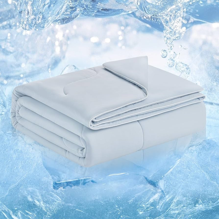 Cozy Bliss Cooling Comforter King Size, Reversible Cooling Blanket for Hot Sleepers and Night Swe... | Amazon (US)