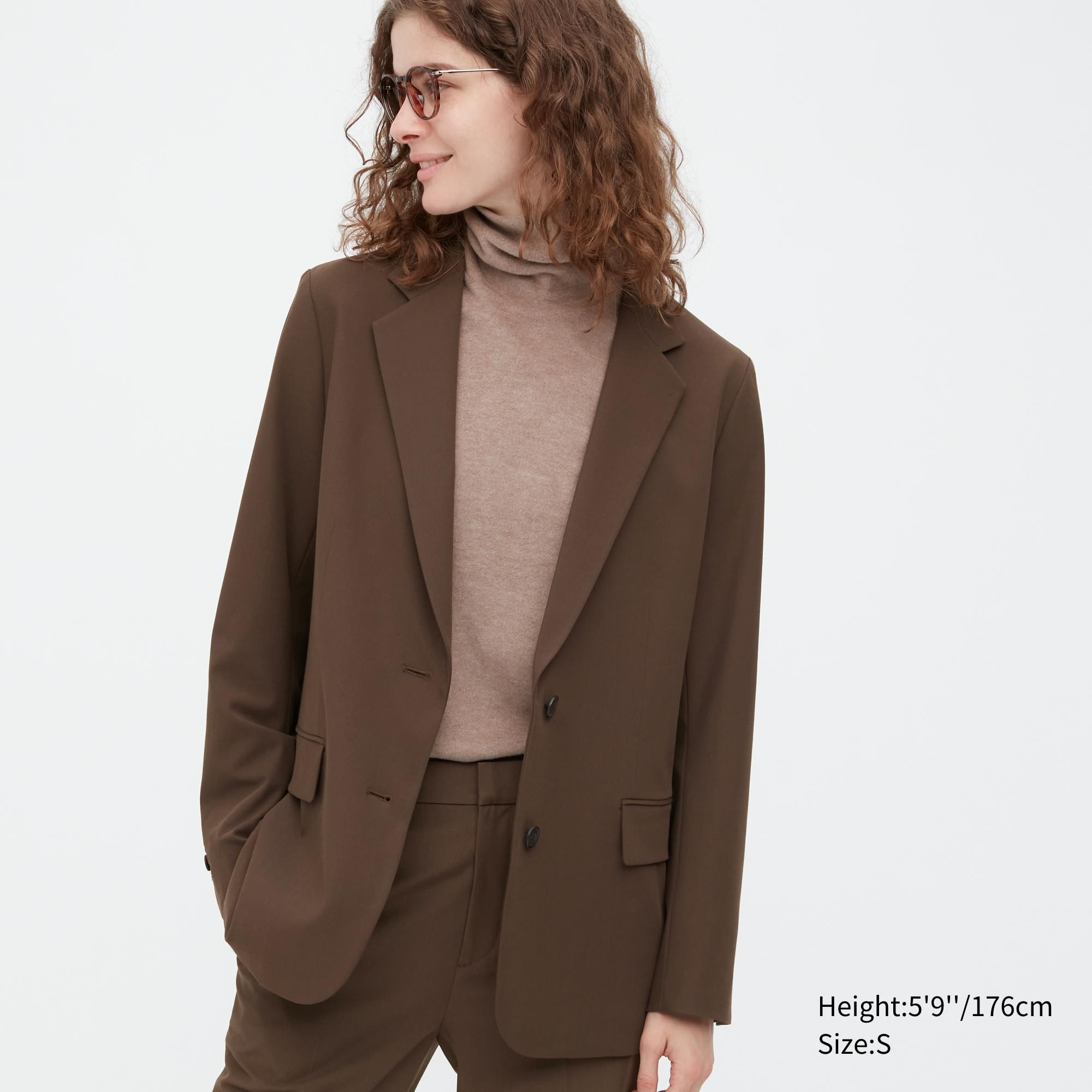 Relaxed Tailored Jacket (Women) | UNIQLO US | UNIQLO (US)