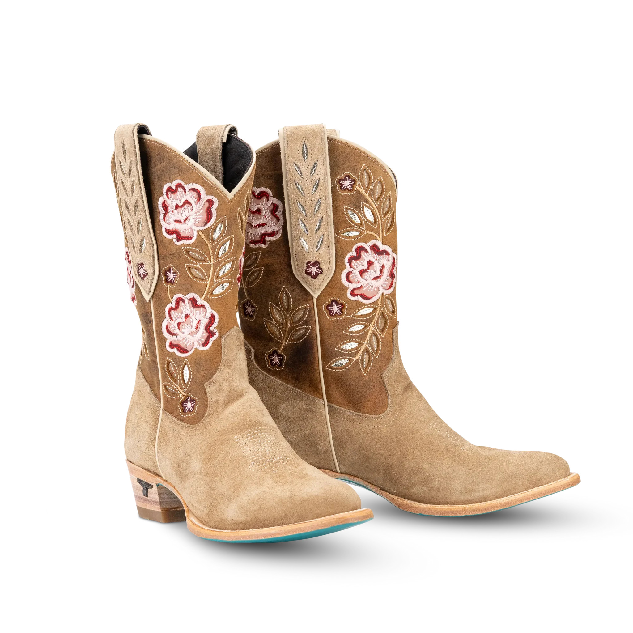 Kenzie Midi - Latte Suede | Lane Boots