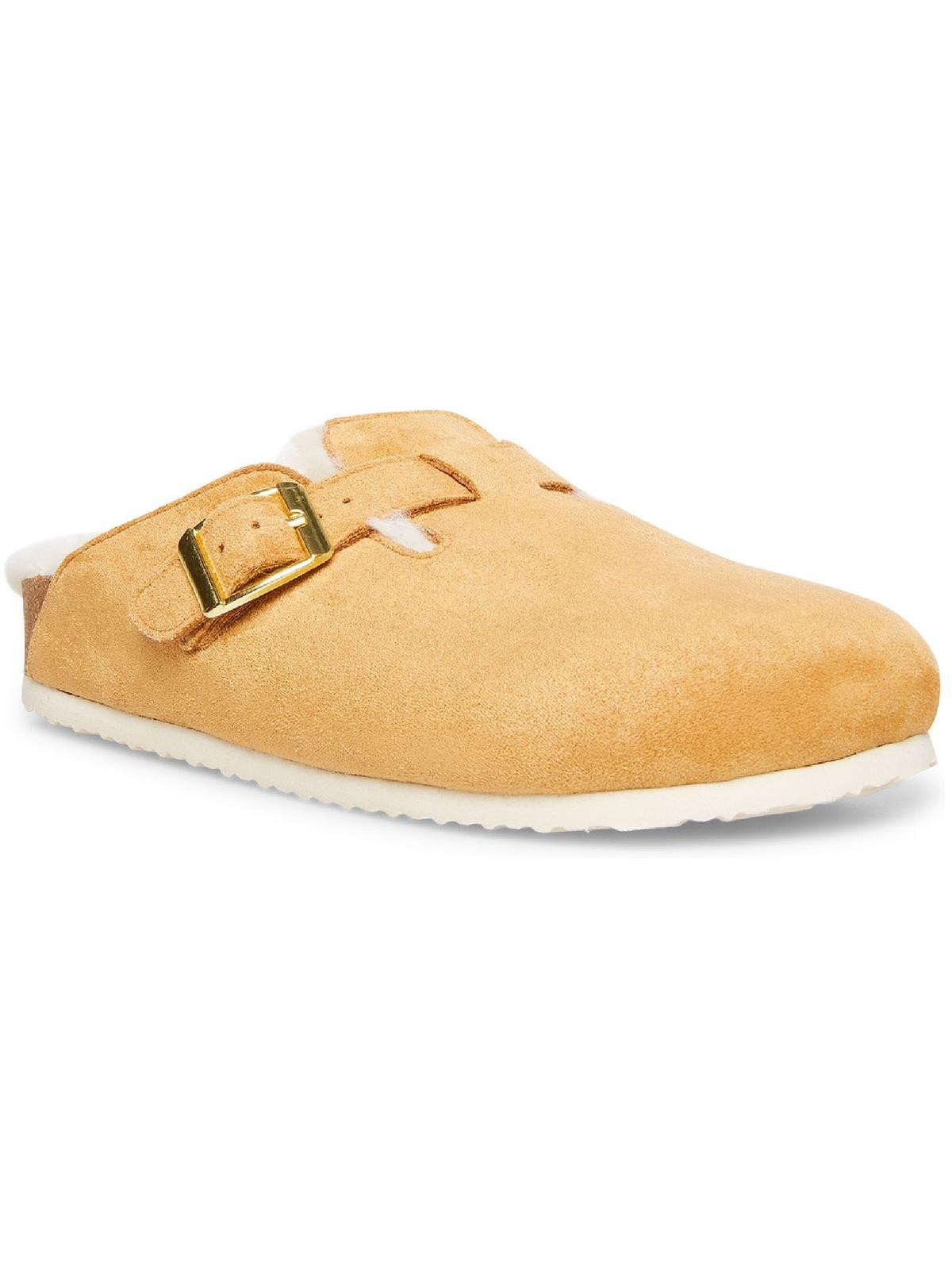Madden Girl Womens Prance-F  Faux Fur/Suede Slide On Slip-On Shoes | Walmart (US)