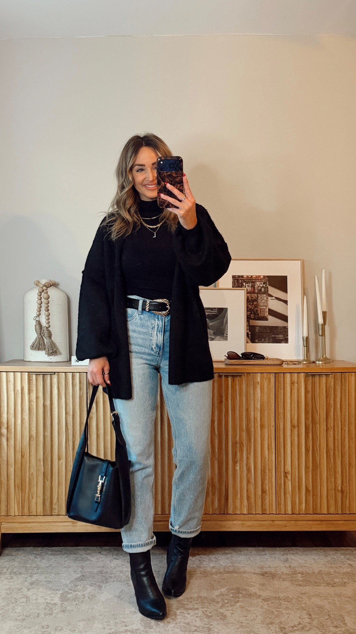 cozy winter outfit idea & the best fitting jeans! extra15% off denim with AFBONNIE the viral cloud cashmere top now comes in a turtleneck which is perfect for winter!!! such a classic winter layering piece. i’m in a size M, but prefer size S. size 27 curve love denim in short. abercrombie, amazon 

#LTKSaleAlert #LTKFindsUnder100 #LTKootd