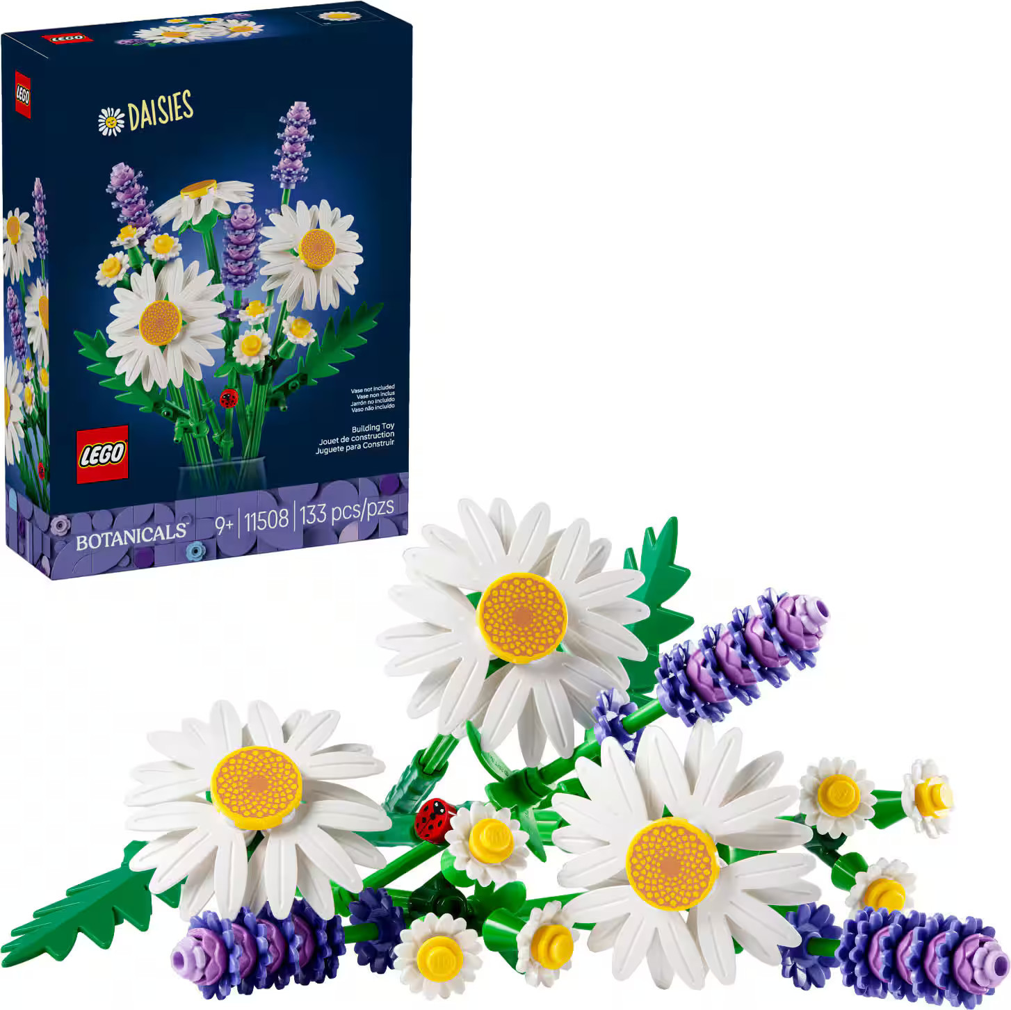 LEGO - Botanicals Daisies Building Toy for Kids 11508 | Best Buy U.S.