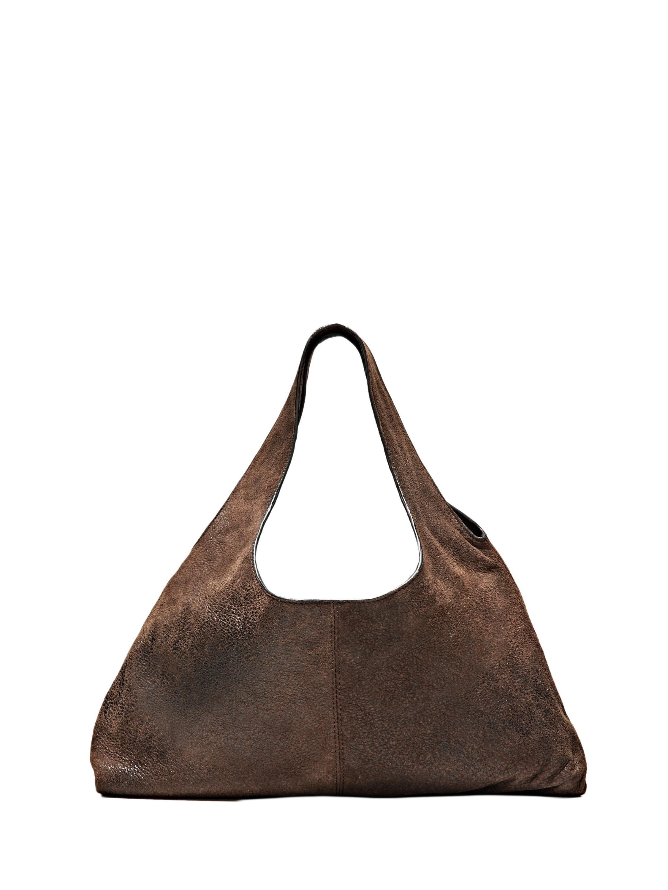 Medium nappa leather bag | Massimo Dutti US