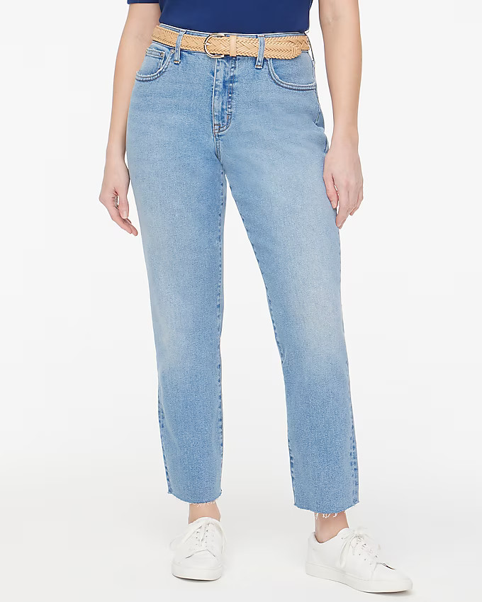 Curvy essential straight jean in all-day stretch | J.Crew Factory