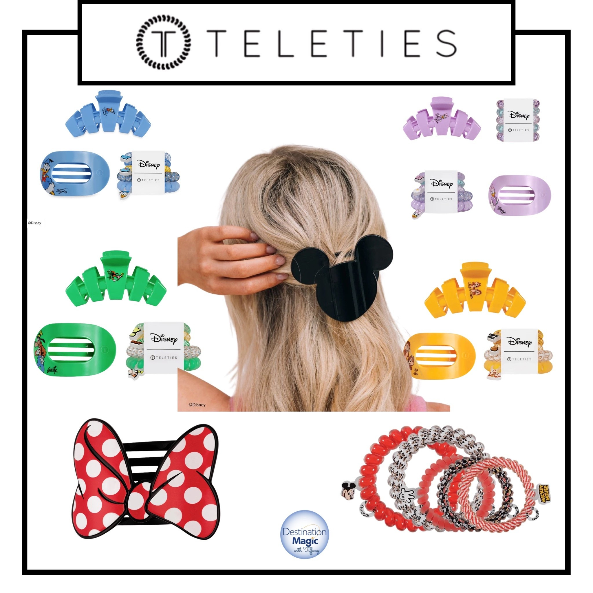 Disney but make it practical 🎀

These Disney x TELETIES clips and coils are actually park-approved – strong hold, zero headache, and cute enough for castle pics. The Mickey clip alone? Elite.

Perfect for rope drop, pool days, or everyday magic at home.

Linked my favorites 💫

#disneystyle #disneyadult #parkessentials #disneyaccessories #teleties #mickeymouse #everydaymagic #ltkfinds #ltkstyle