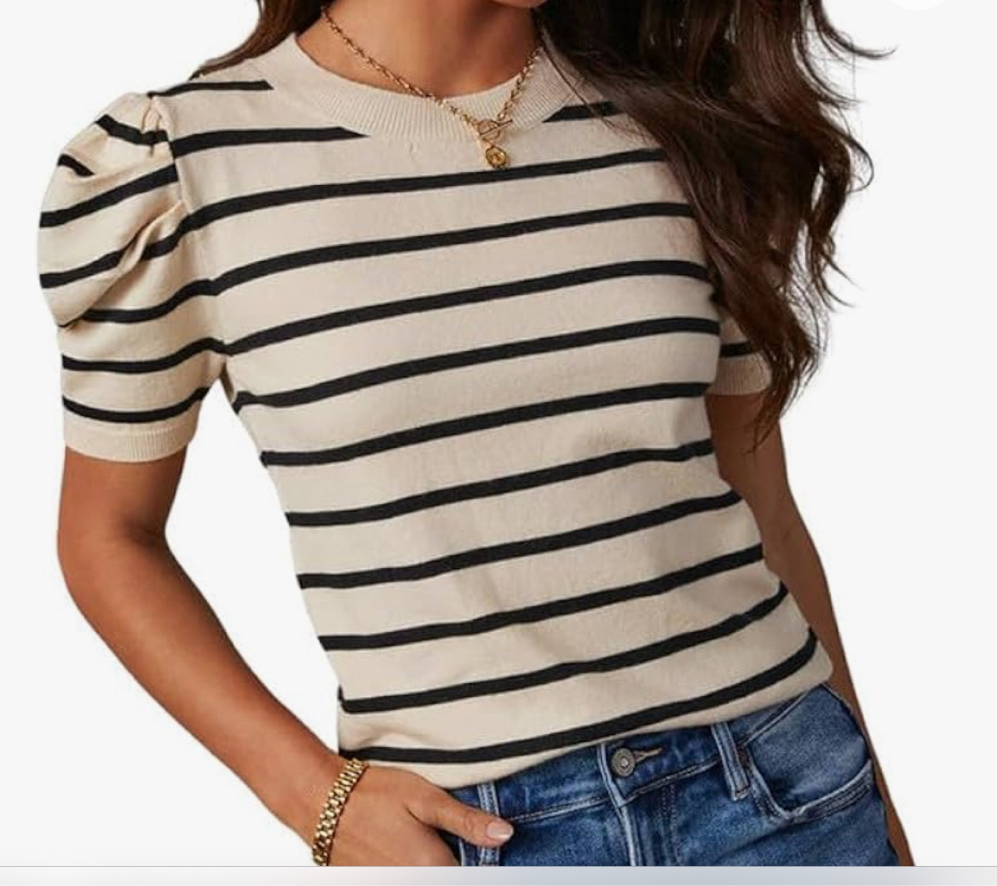 #fashion Cute top! Comes in so many striped colors.
