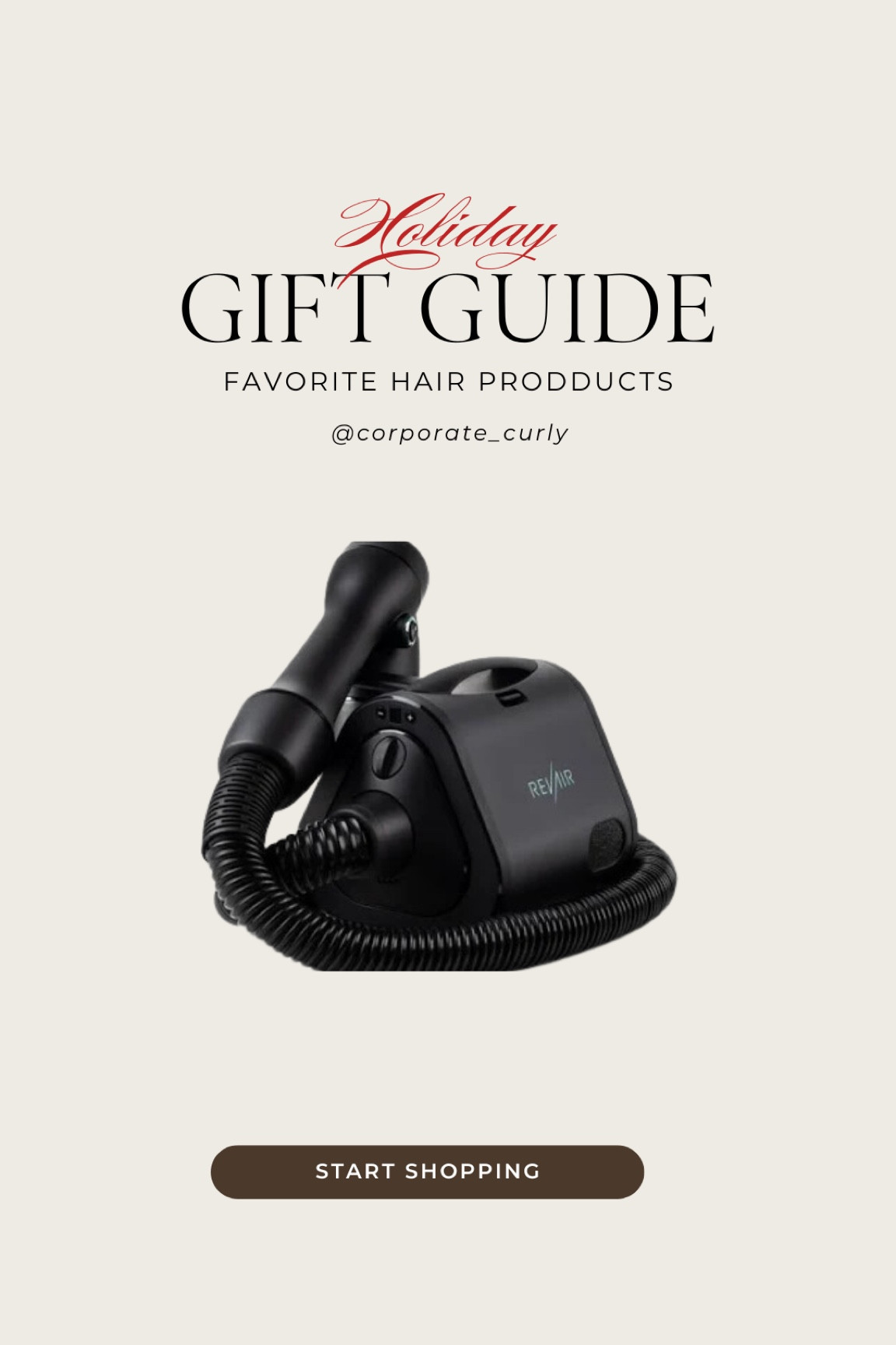 Say goodbye to the hassle and hello to the future of hair drying!  The RevAir Reverse-Air Hair Dryer makes quick, damage-free drying a breeze for curly, wavy, or straight hair. Perfect gift for the beauty lover in your life—or a treat-yourself moment! 
#RevAir #HairGoals #HairDryerRevolution #BeautyLoverGift #HolidayGiftGuide #HairCareMustHave #CurlyHairCare #StraightHairGoals #WavyHairLove #BeautyInnovation #QuickDrying #HairCareEssentials #TreatYourself #HairDryerMagic #PerfectGiftIdeas



#LTKBeauty #LTKGiftGuide