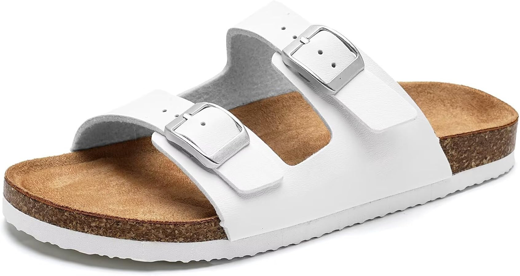 Torotto Kids Sandals Boys Girls Slide Summer Non-slip Cork Glitter Toddler Slippers with Adjustab... | Amazon (US)