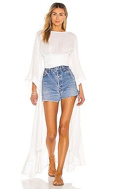 Just BEE Queen Lorena Top in White from Revolve.com | Revolve Clothing (Global)