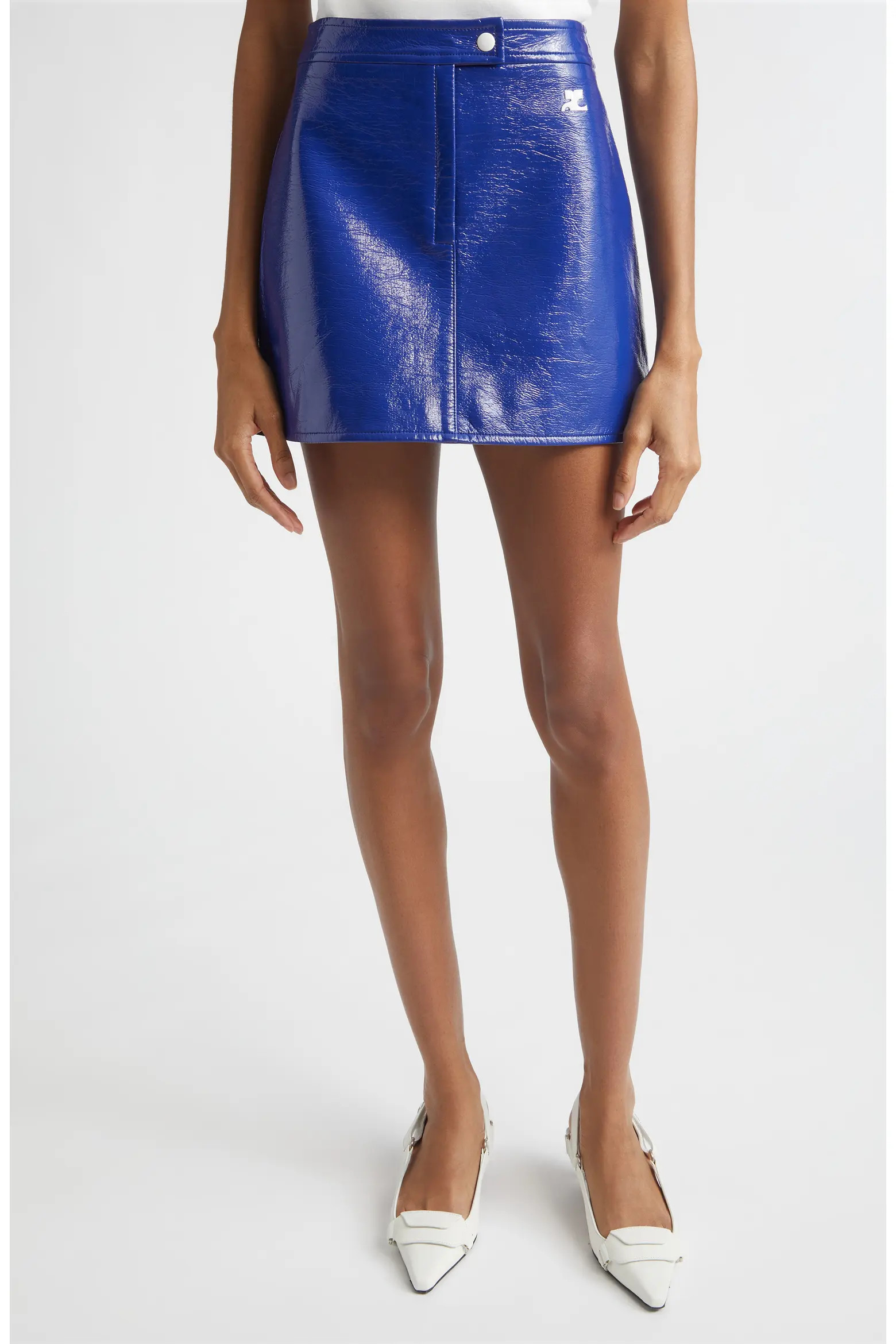 Courrèges Re-Edition Vinyl Miniskirt (Women) | Nordstrom | Nordstrom