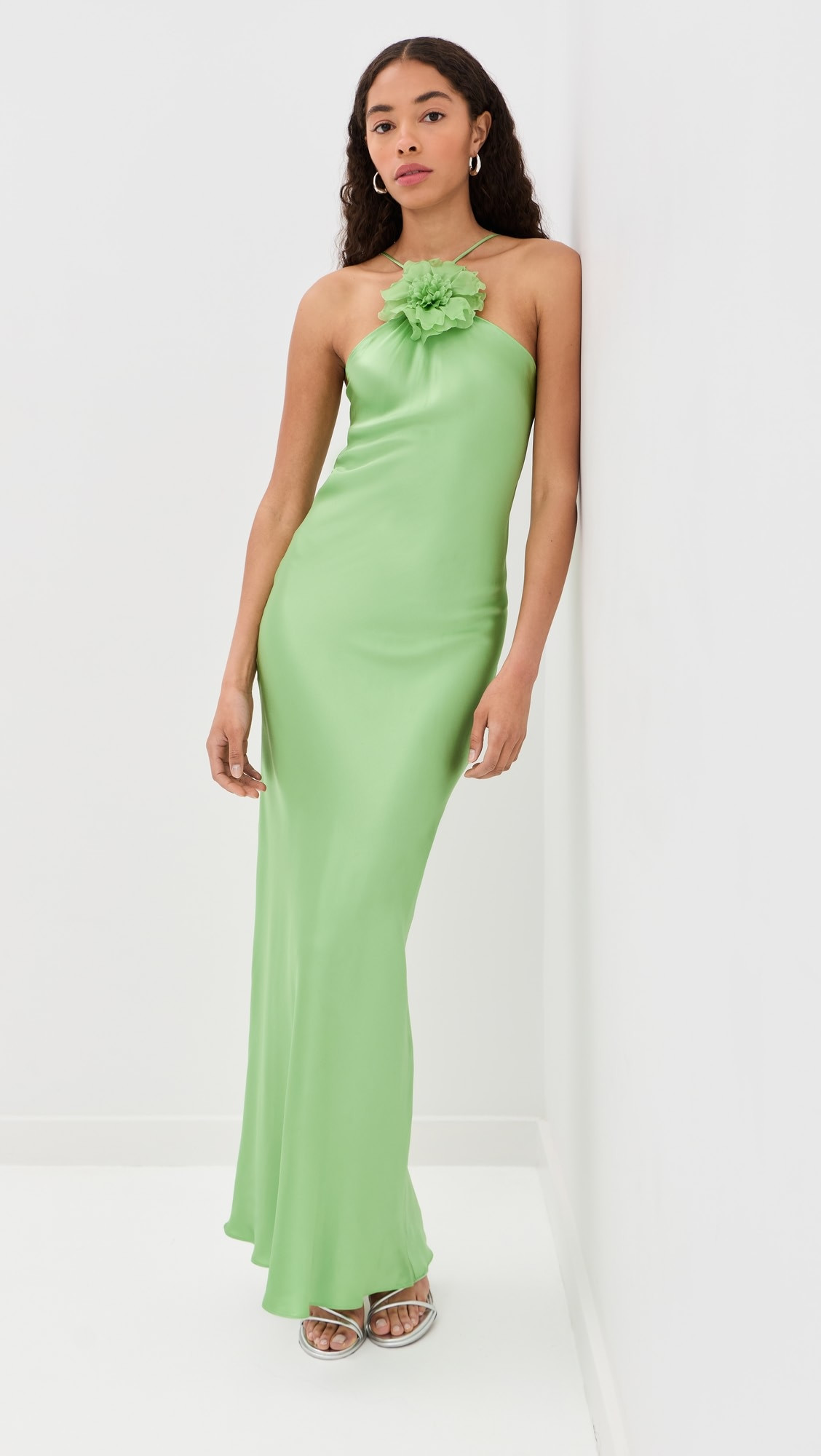 Silk Bias Halter Dress | Shopbop