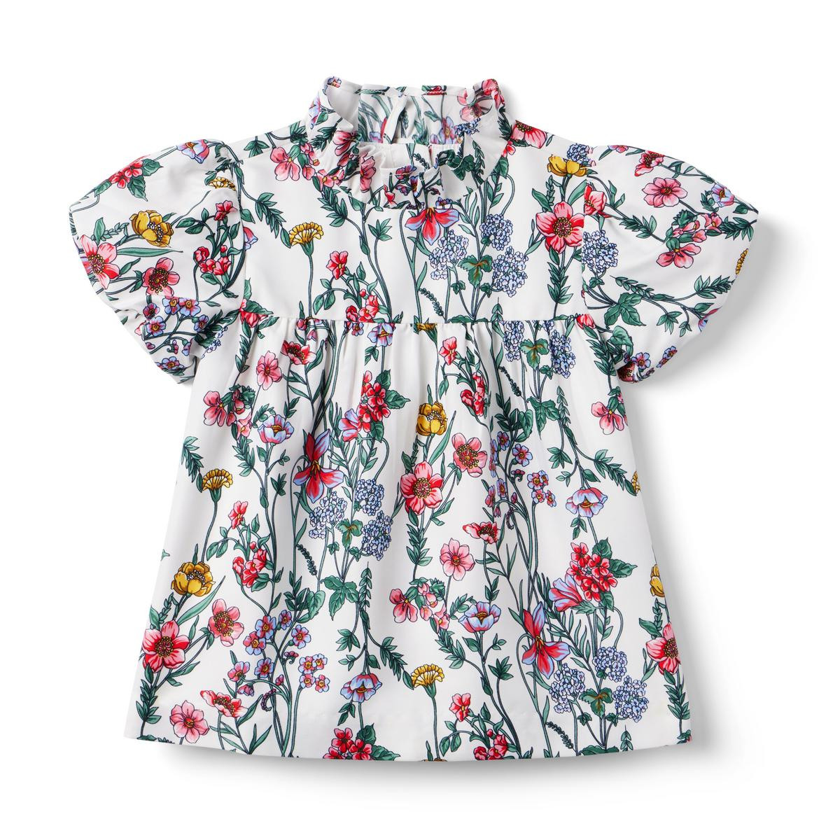 Floral Puff Sleeve Top | Janie and Jack