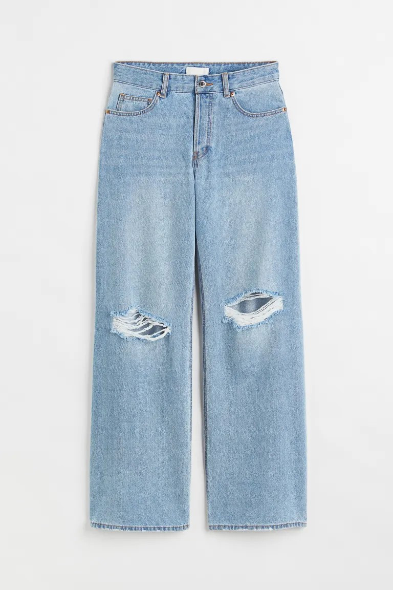 Wide Low Jeans | H&M (US + CA)