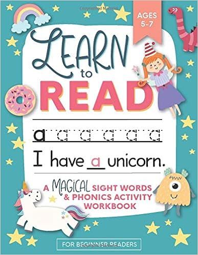 Learn to Read: A Magical Sight Words and Phonics Activity Workbook for Beginning Readers Ages 5-7... | Amazon (US)