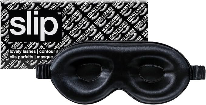 slip Contour Sleep Mask | 100% Pure Mulberry Silk, Ultra Soft | Contoured Design, Prevents Eye Pr... | Amazon (US)