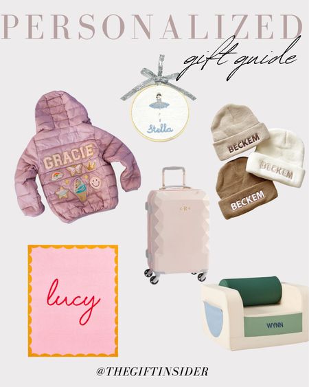 Personalized gift ideas for the little ones, custom ideas for toddlers, babies and little ones. 

Personalized coat, custom hat, monogrammed chair, personalized blanket 

#holiday2023 #giftguide #kidgifts #personalizedgifts 


#LTKGiftGuide #LTKfamily #LTKHoliday