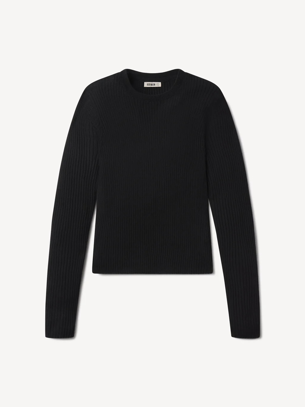 Featherweight Silk Cashmere L/S Crew | Buck Mason