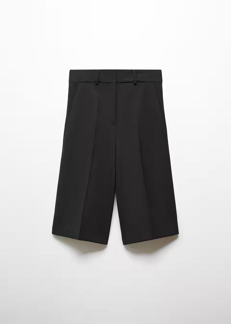 Straight-fit high-waist bermuda shorts -  Women | Mango USA | MANGO (US)