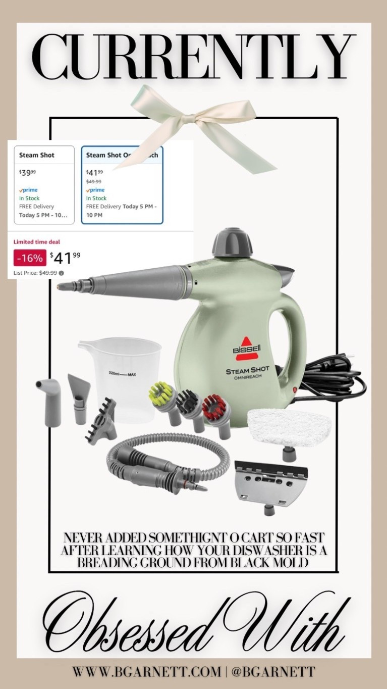 After finding out how much a breading ground your dishwasher is for black mold 😵🤢


And it’s on sale
Steam sanitizer | clean home | de-molding | steam vacuum | Bissel green machine 

#LTKFamily #LTKHome #LTKFindsUnder50