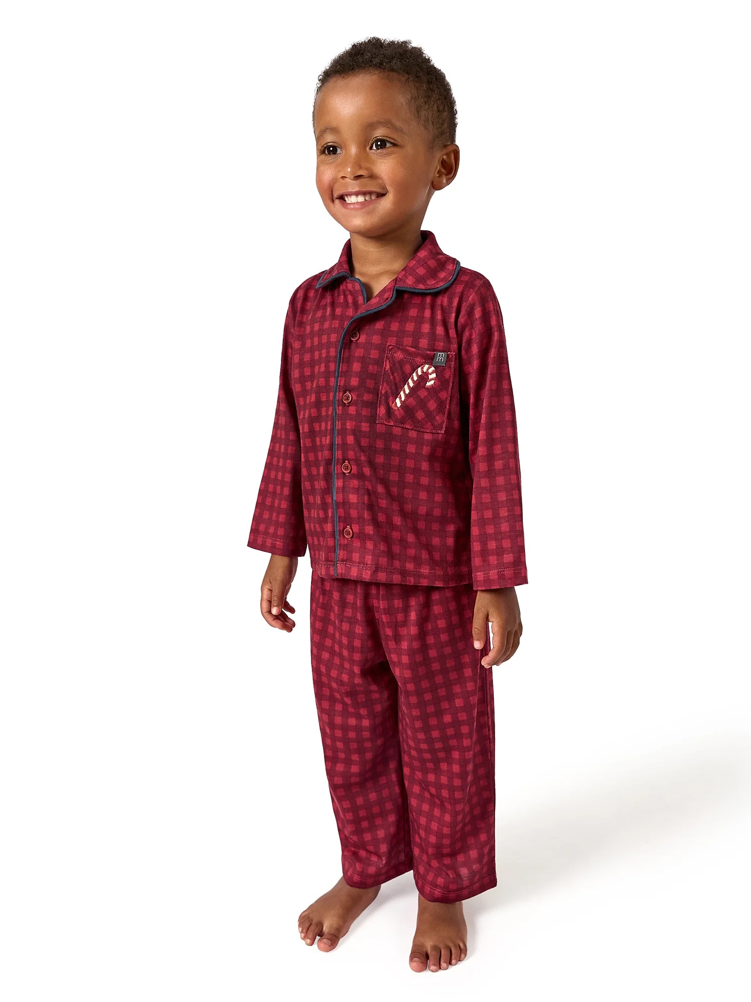 Modern Moments by Gerber Christmas Coat Set Pajama, 2-Piece, Sizes 12 Months - 5T | Walmart (US)