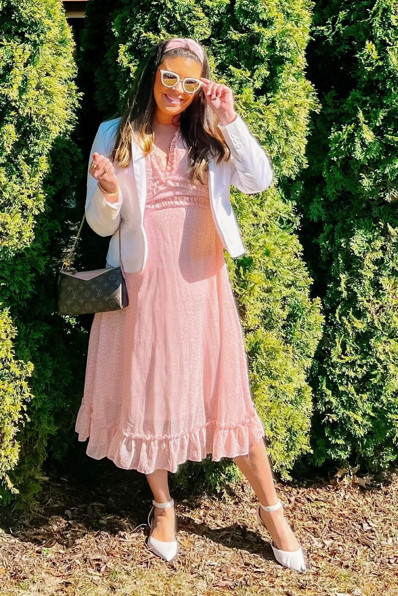 Happy Easter! 🐣🐰🤍🙏🏻 Easter dress, Easter outfit, spring dress, spring fashion, style over 30, fashion blogger, spring prints, trufflesandruffles_xoxo

#LTKfamily #LTKFind #LTKSeasonal