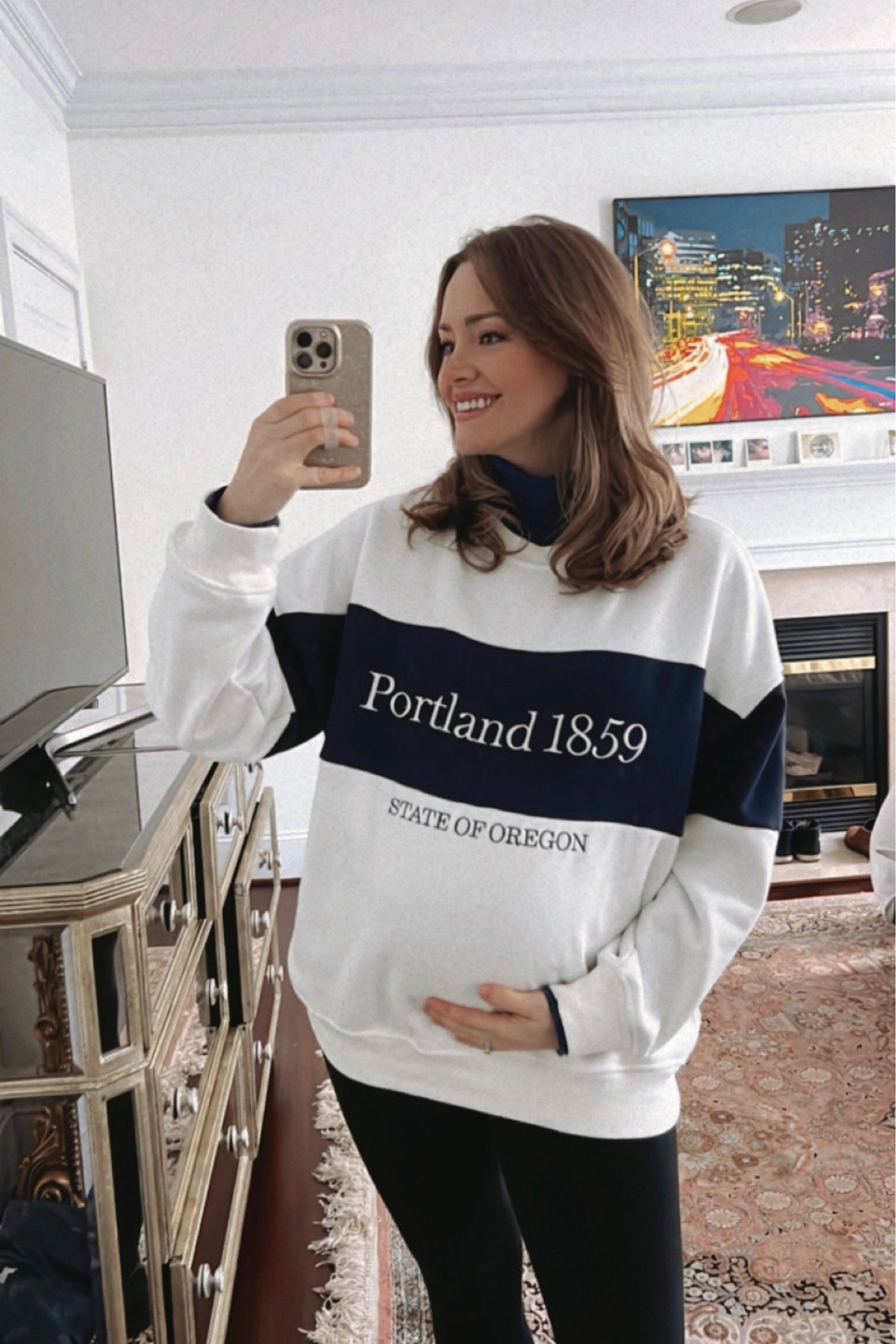 Soo cozy🤍Got mine in a large!