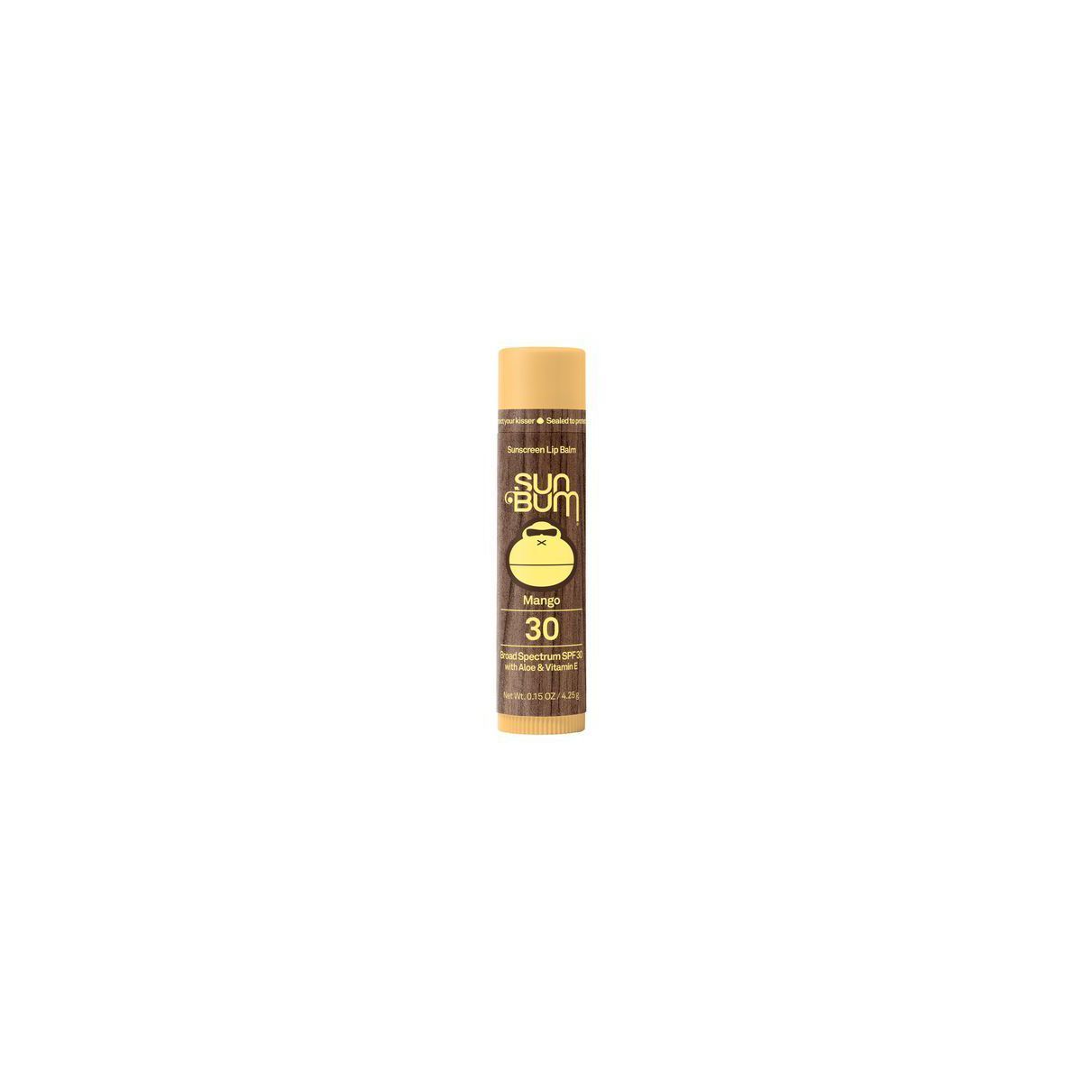 Sun Bum Mango Lip Balm - SPF 30 - 0.15oz | Target