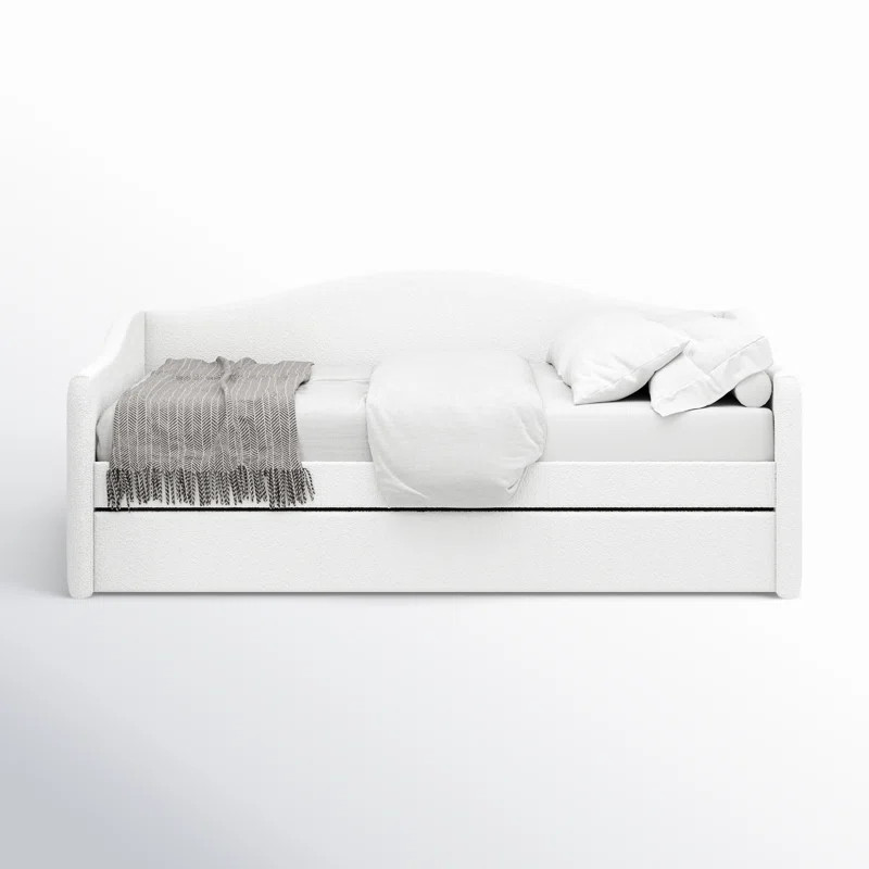 Upholstered Daybed with Trundle - Twin | Birch Lane