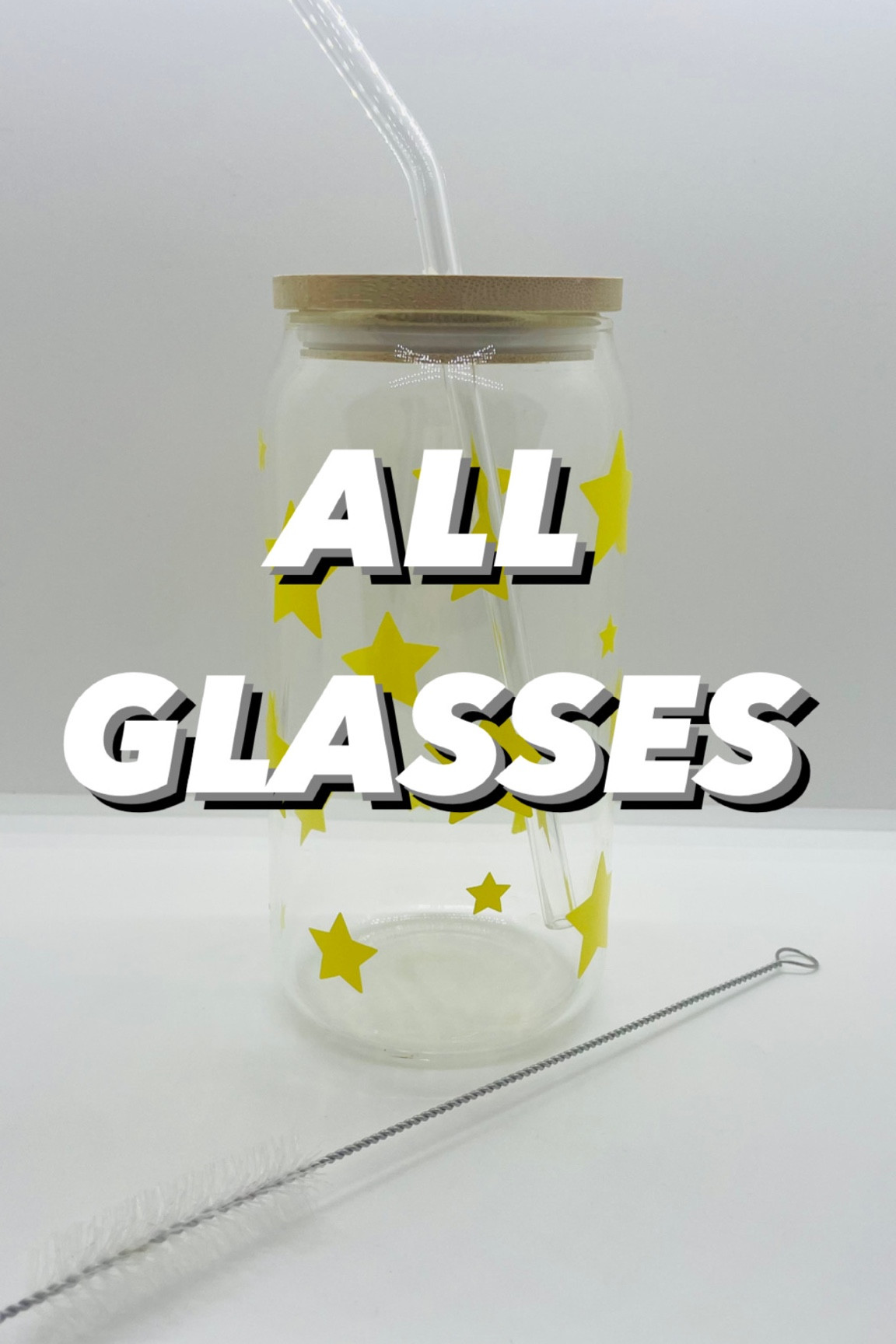 MY FAVORITE GLASSES! Come with bamboo lid and a glass straw. + a cleaning utensils for correct care. They come in so many cute designs m/colors & you can customize any glass you want. 

#LTKGiftGuide #LTKsalealert #LTKFind