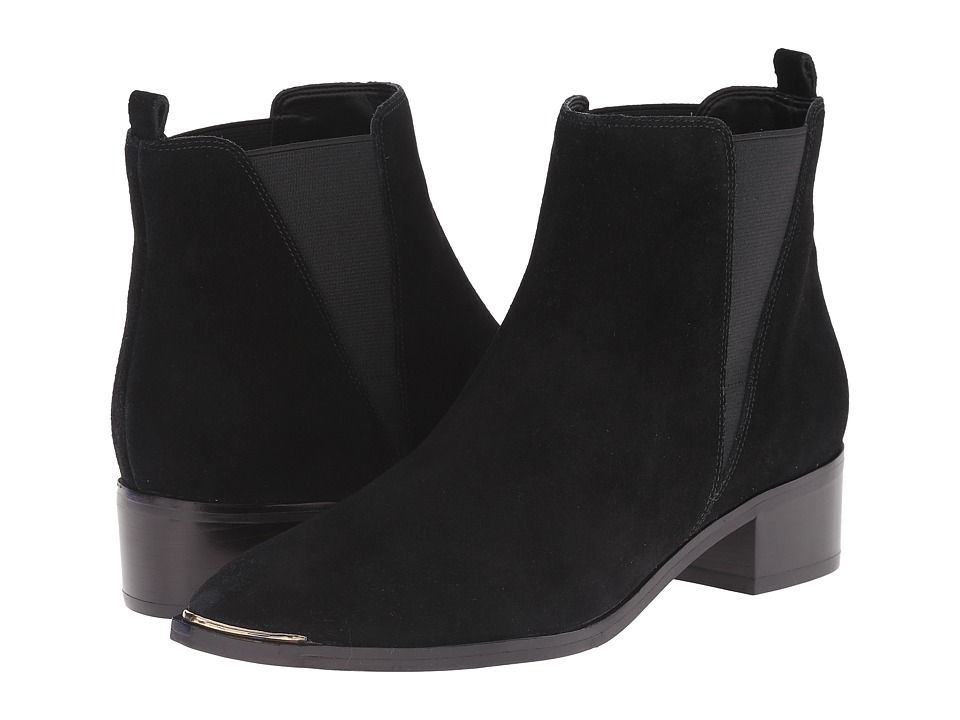 Marc Fisher LTD - Yale (Black Sport Tamarin) Women's Dress Pull-on Boots | Zappos