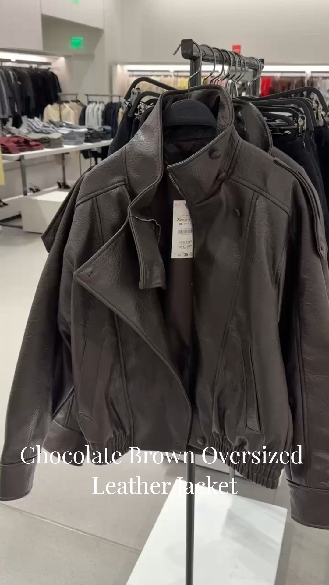 I have this oversized leather jacket in black & it just came back in stock this past week! They have it in chocolate brown and it’s sooo good! 

Leather jacket, Oversized leather jacket, Chocolate brown leather jacket, Zara finds, Zara fashion, Zara leather jacket, Emily Ann Gemma

#LTKootd #LTKSeasonal #LTKFindsUnder100