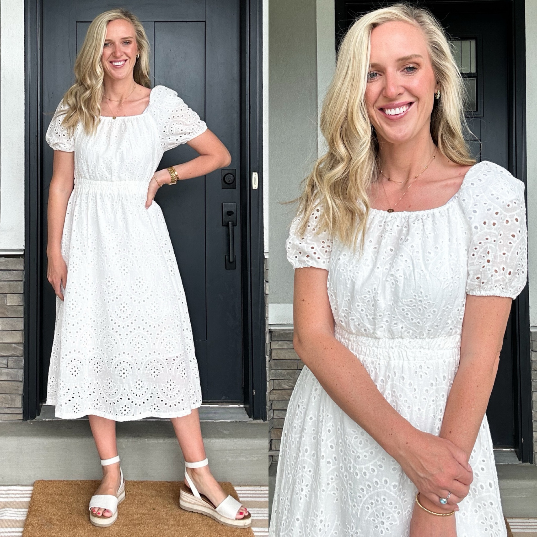 Promo code: 5XOW5I8I 

Sunday best eyelet white summer dress. Size medium. 

#LTKfindsunder50 #LTKstyletip #LTKsalealert