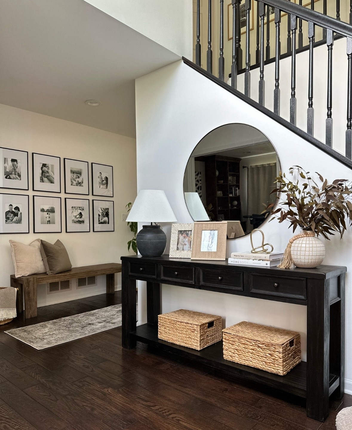 My amazing console table is back in stock! U love my entryway because of it! its so big and spacious 

#LTKHome #LTKSeasonal