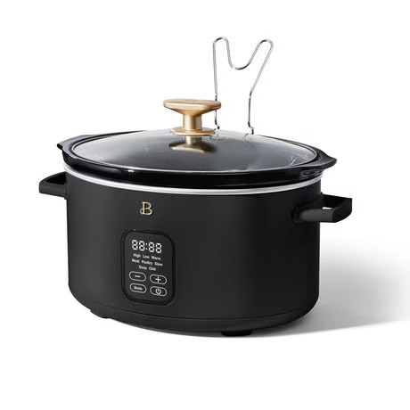 Beautiful Programmable 6Qt Slow Cooker, White Icing by Drew Barrymore | Walmart (CA)