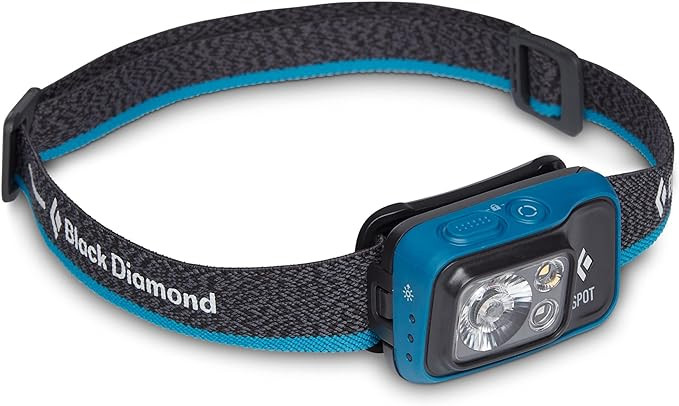 BLACK DIAMOND Spot 400 LED Headlamp, Waterproof and Dimmable Battery Powered Headlamp for Camping... | Amazon (US)