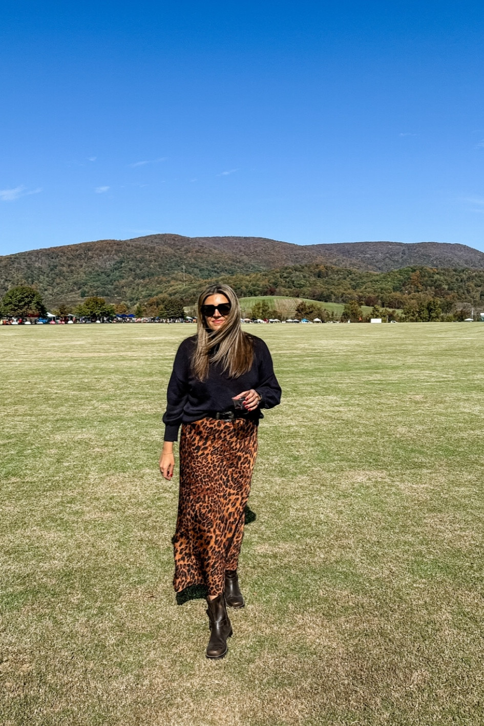 Mom outfits. Size 8 fall fashion. In a medium sweater, leopard skirt, moto boots tts.

#LTKFindsUnder100 #LTKFindsUnder50