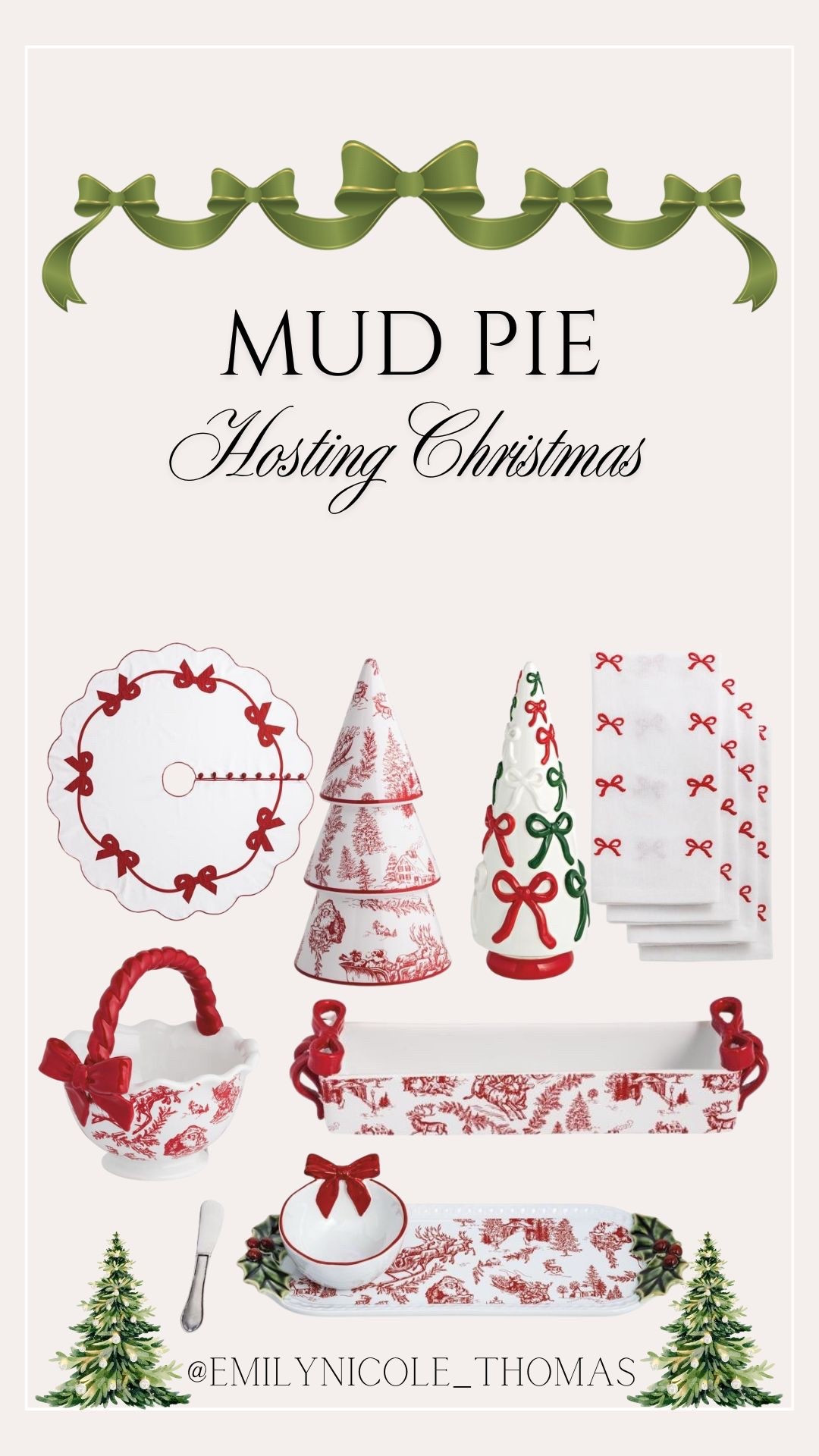 Hosting Christmas ~ red decor

Mud Pie, Christmas decorations, Christmas decor, home decor, serving tray, small Christmas trees, tree skirt, red bow towel, kitchen towel

#LTKSeasonal #LTKHome #LTKHoliday