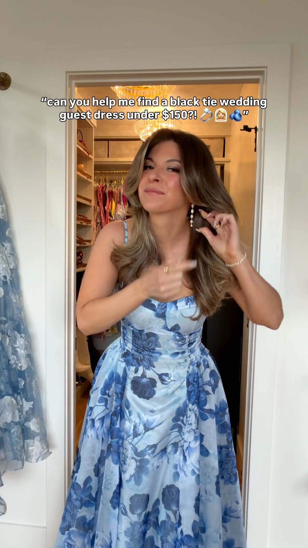 Blue floral wedding guest dress by Macys 

i did my normal size small

Wedding guest
formal event
Black tie
Spring party
Special occasion
Floral


#LTKgrwm #LTKootd #LTKSeasonal